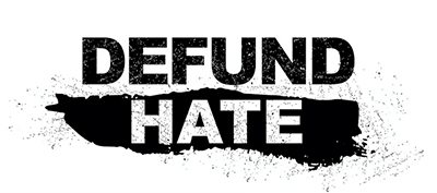 Defund Hate logo